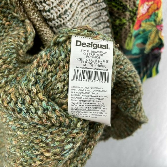 Desigual Multicolor Knit Cardigan - Picture 8 of 9